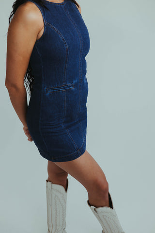 Elizabeth Medium Wash Dress