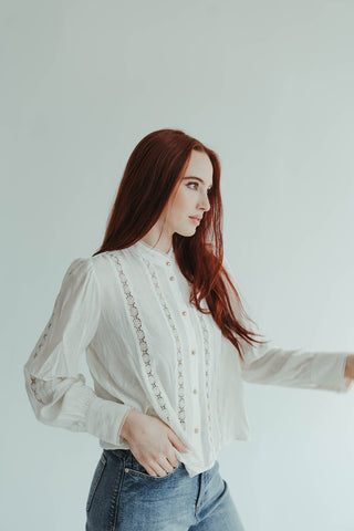 Vintage Lace Blouse