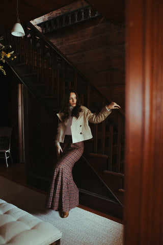 Habitual Cropped Trench Coat
