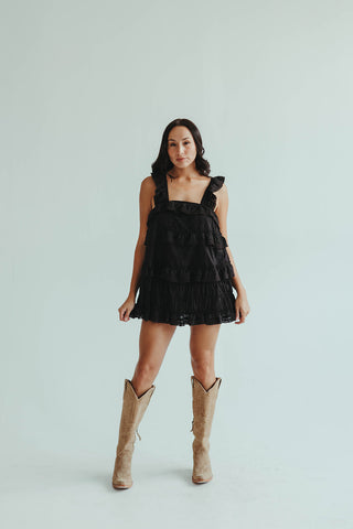 Edge Black Romper