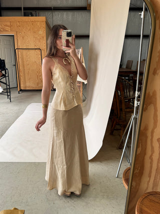 Marlene Beige Maxi