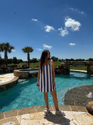 Indigo Mini Dress