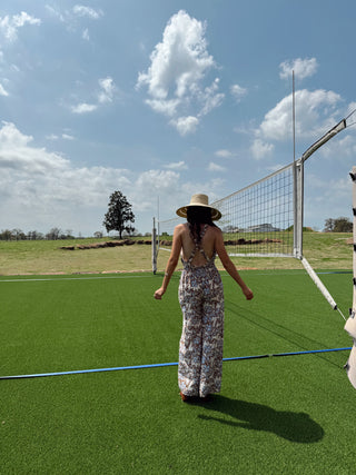 Lavender Courts Jumpsuit