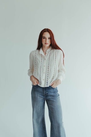 Vintage Lace Blouse