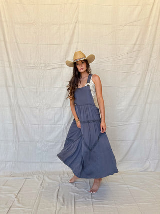 Dusty Navy Dress