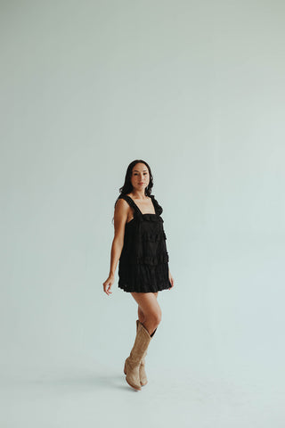Edge Black Romper