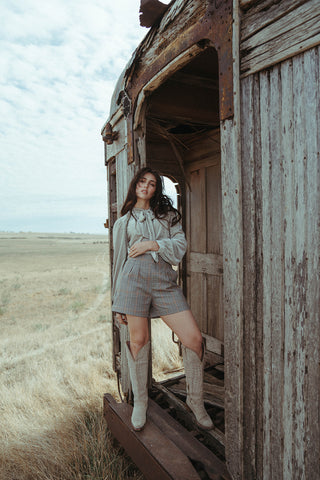 Coordinates Plaid Shorts