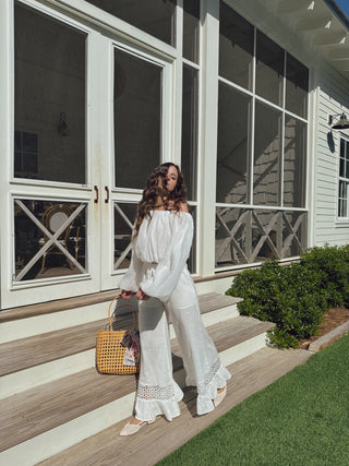 Crystal White Flares