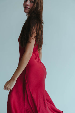 The Elsa Dress Red