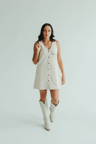 Suede Hayes Mini Dress