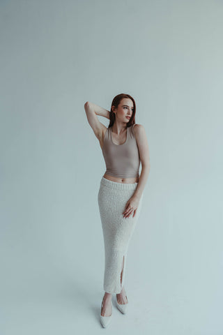Teddy Knit Skirt